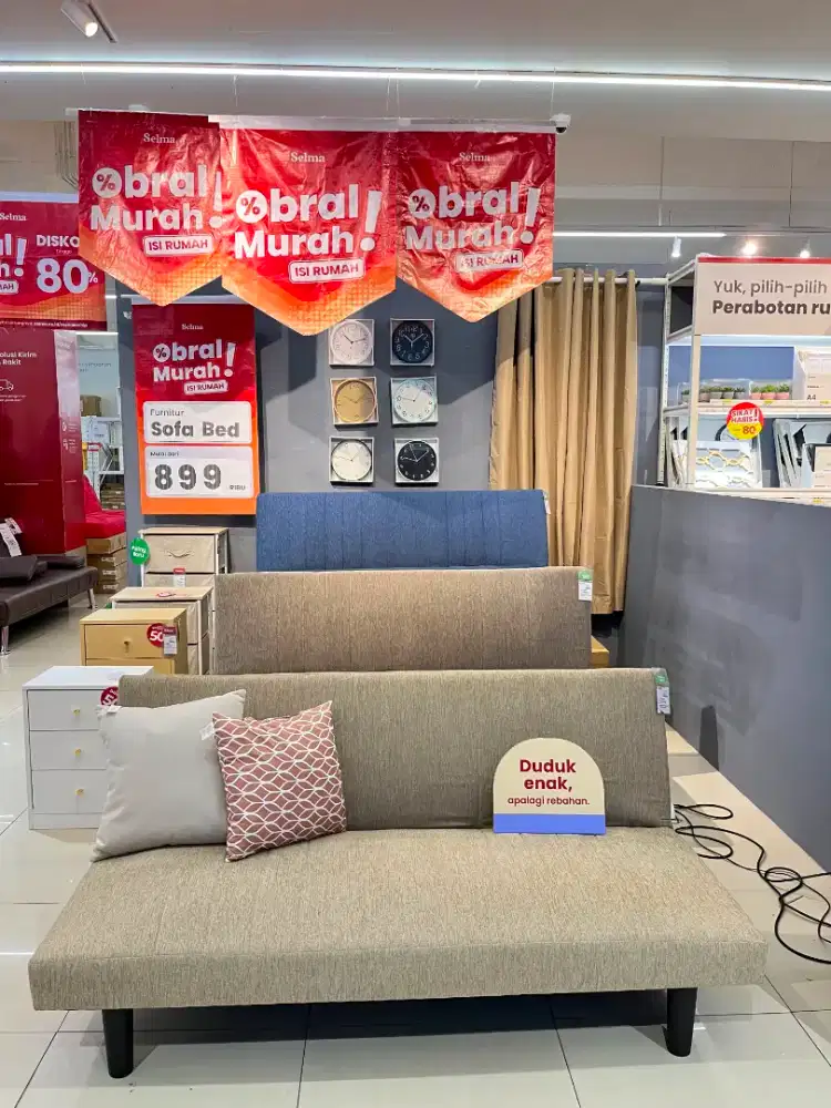 Sofabed Murah 1jtan