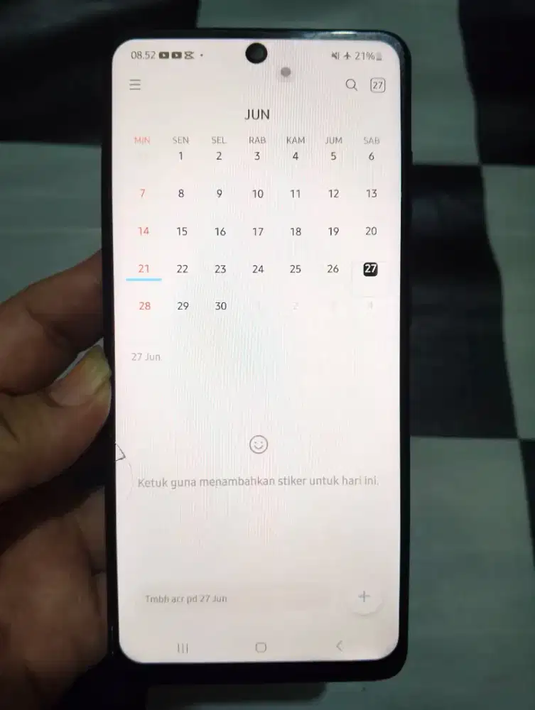 Dijual hp Samsung A51 6/128gb