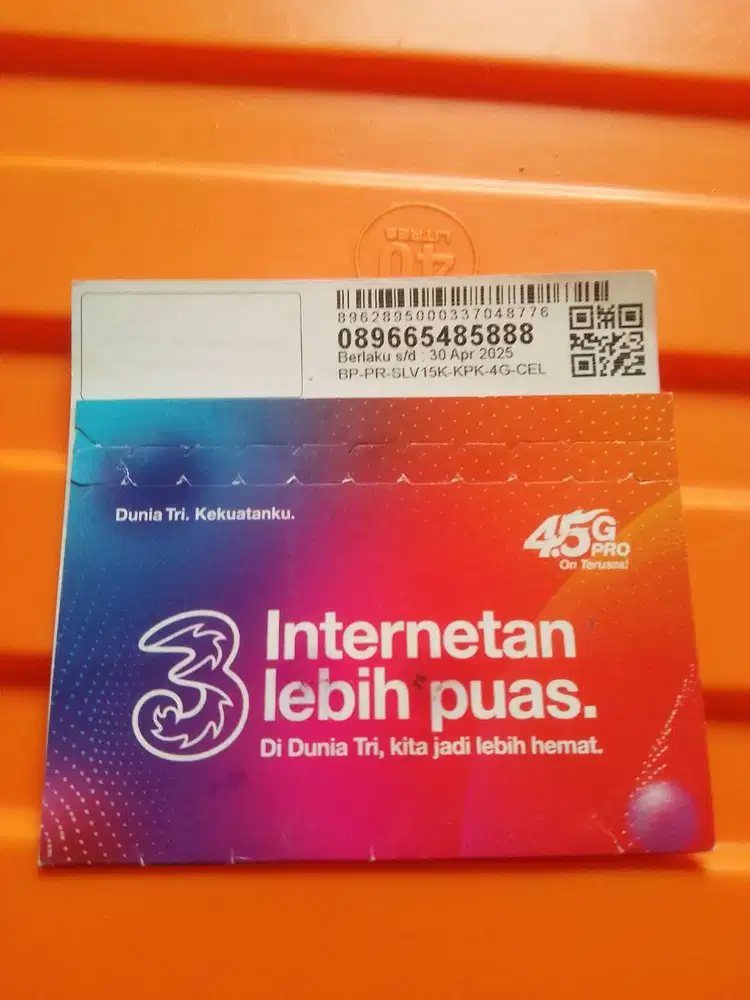 Kartu Perdana Tri Nomor Cantik Tri Tripel 888 Nomor Tripel 888 Murah