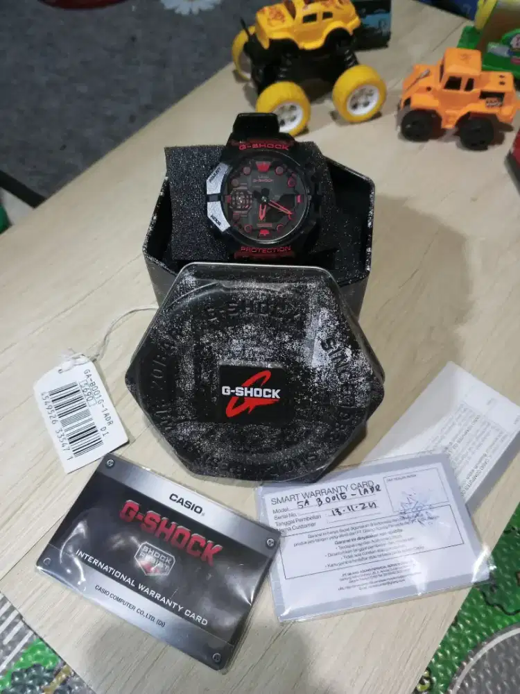 Jual G-Shock GA B001G 1ADR Original Fullset Mulus, Nego tipis