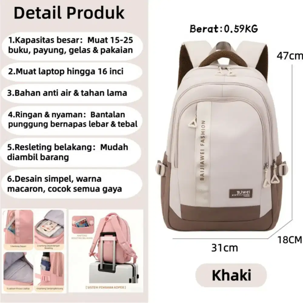 Tas sekolah baru