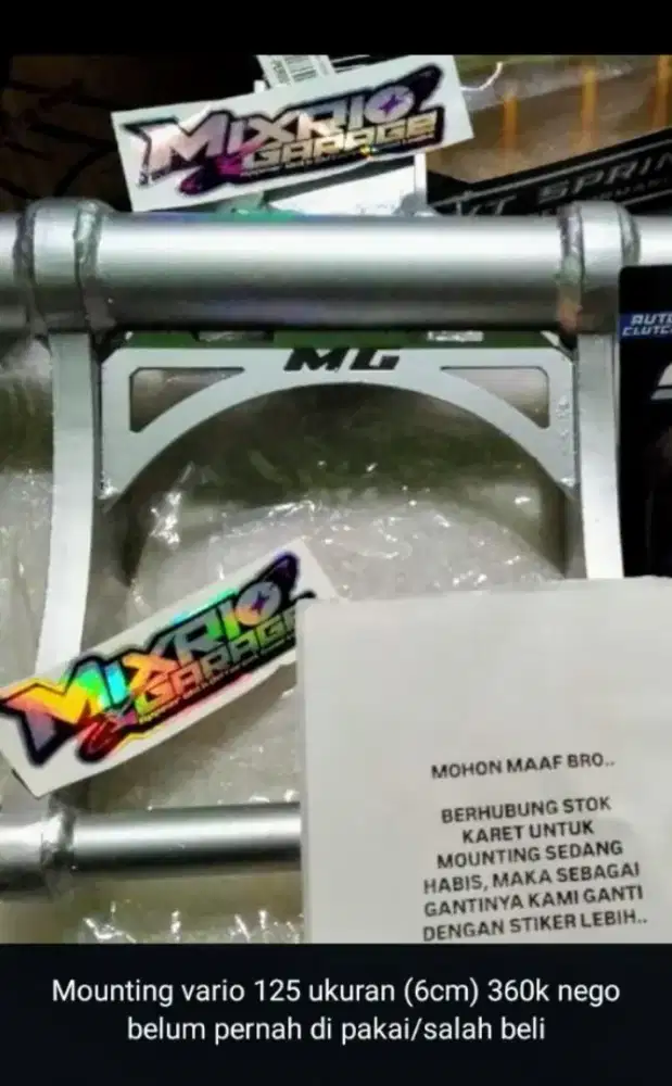 Mounting Vario 125 ukuran 6cm kondisi NEW