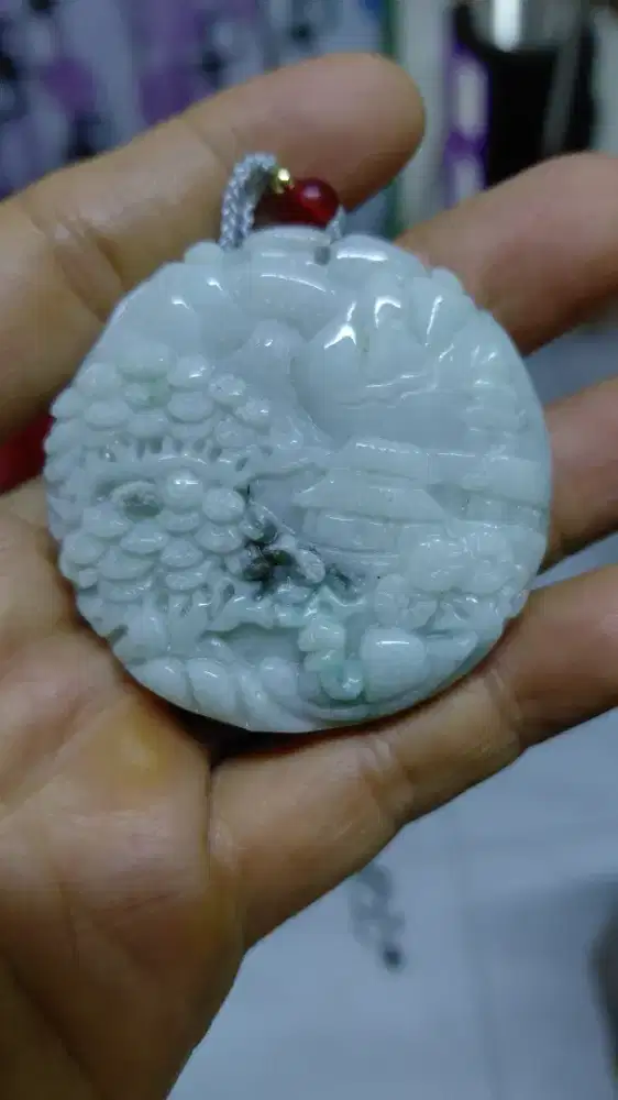 Natural jadaite jade type A
