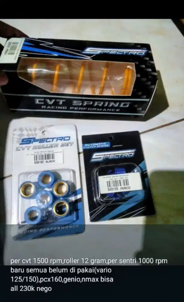 Accrs Vario 125/150/PCX160/NMAX/Genio kondisi NEW