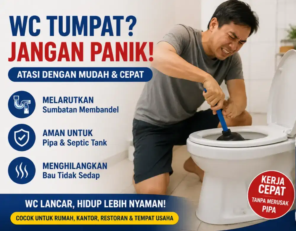 WC TUMPAT SEDOT SAPSITANG SALURAN AIR SUMBAT TALANG WESTAPEL MAMPET