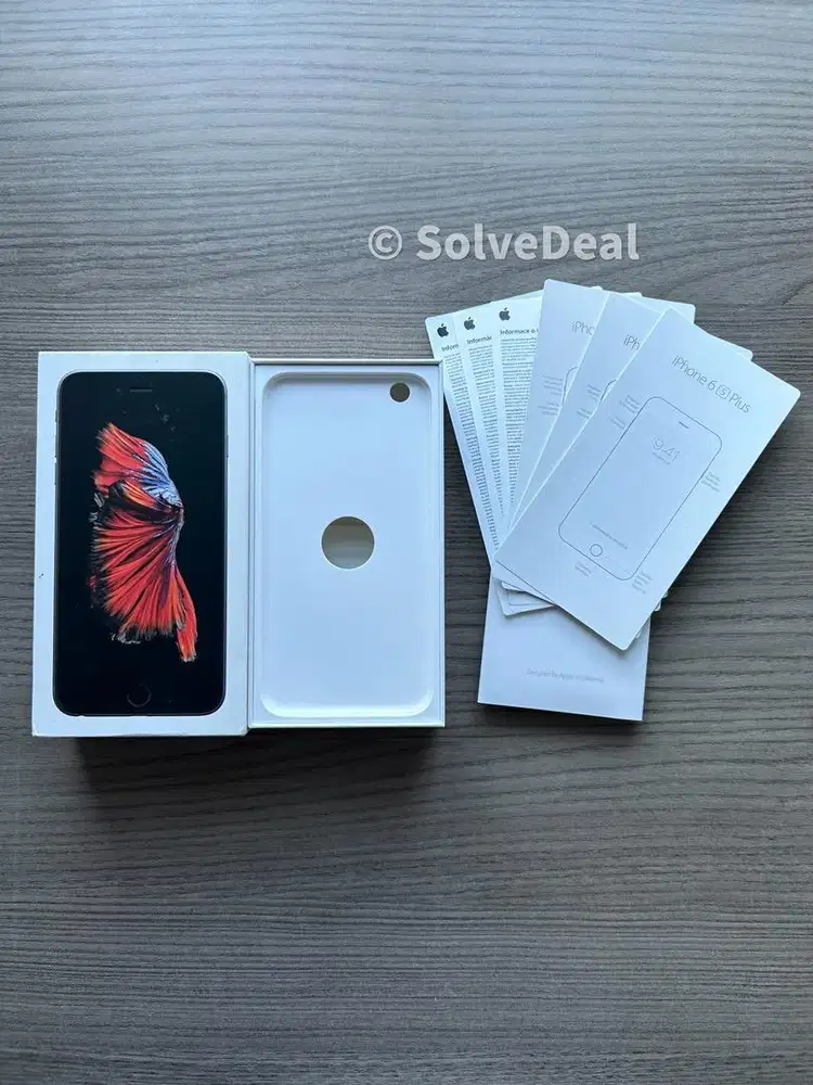 Dus Apple iPhone 6S Plus Space Gray Box Original
