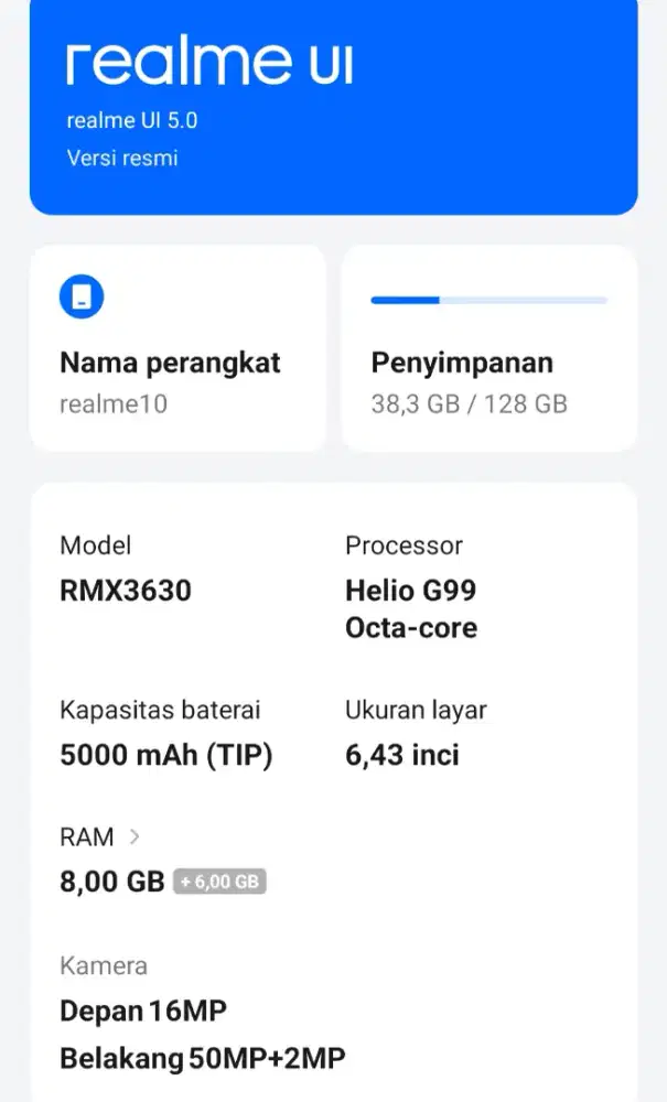 Realme 10 8/128gb