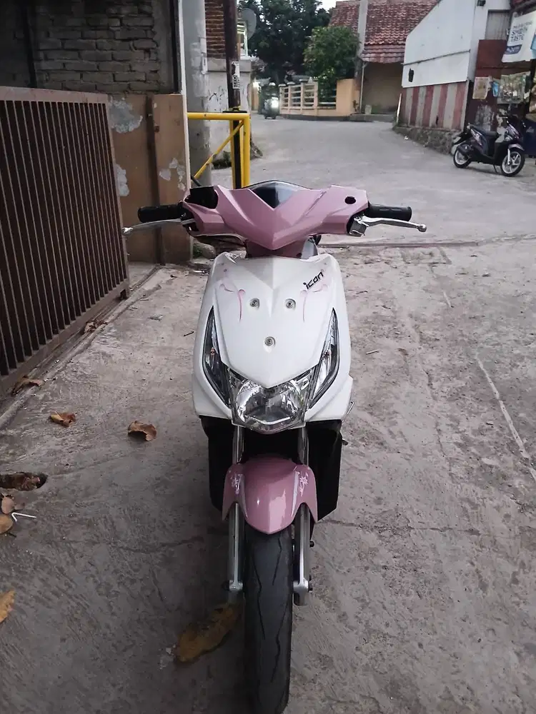 Honda beat karbu 2008 asli pink cat restorasi duko