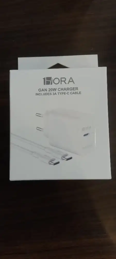 1HORA GAR153 Charger 20W Type C to Type C