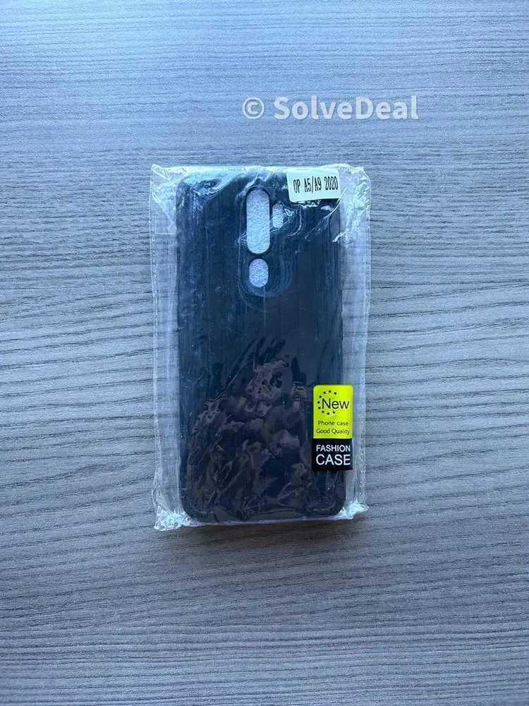 Case Oppo A5 2020 A9 2020 Hitam Soft Case Cover