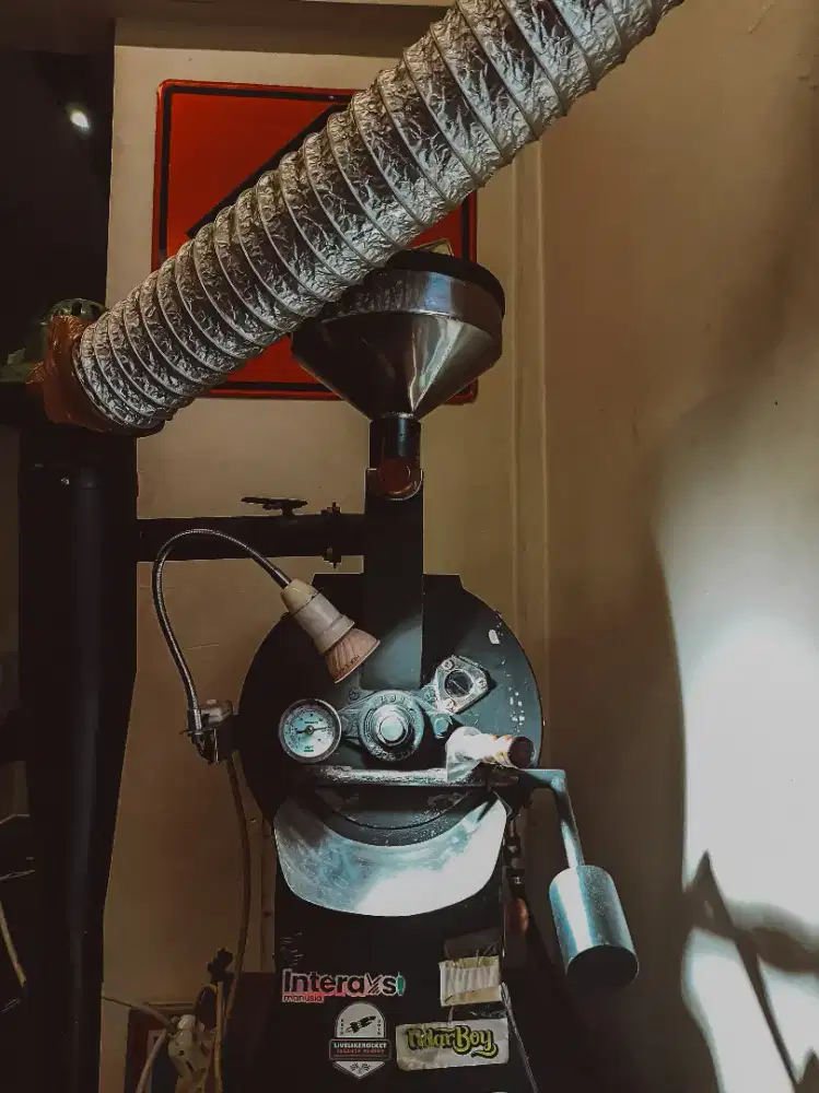 Mesin roasting custom kapasitas 1kg