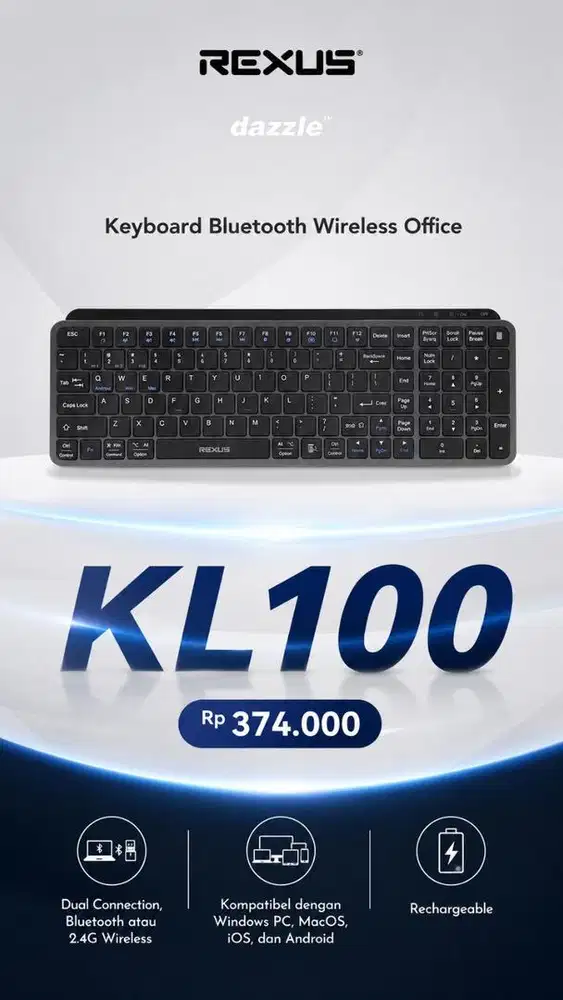 Keyboard Office KL100 rexus