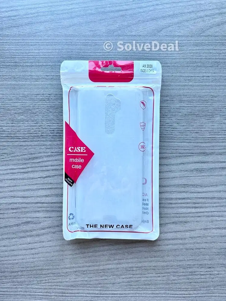 Case Oppo A9 2020 Putih Soft Case Cover