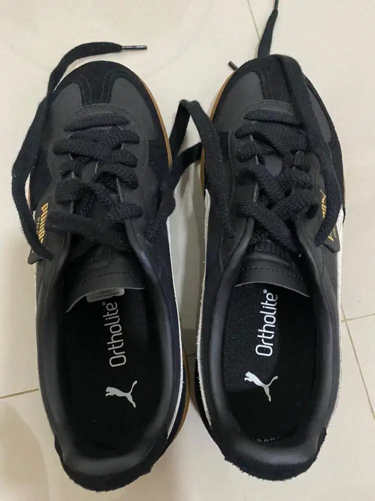 Sneaker Puma palermo Lth Black-Grey-Gum