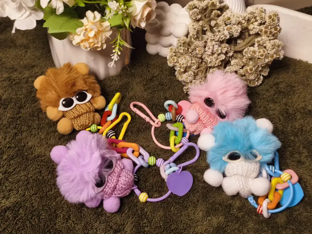 Gantungan kunci dan tas lucu