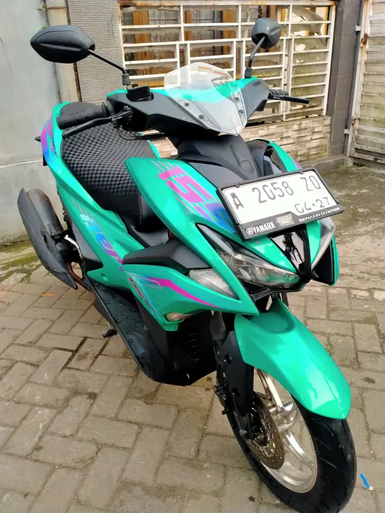 Yamaha Aerox lengkap motor sehat walafiat keterangan detail dibawah