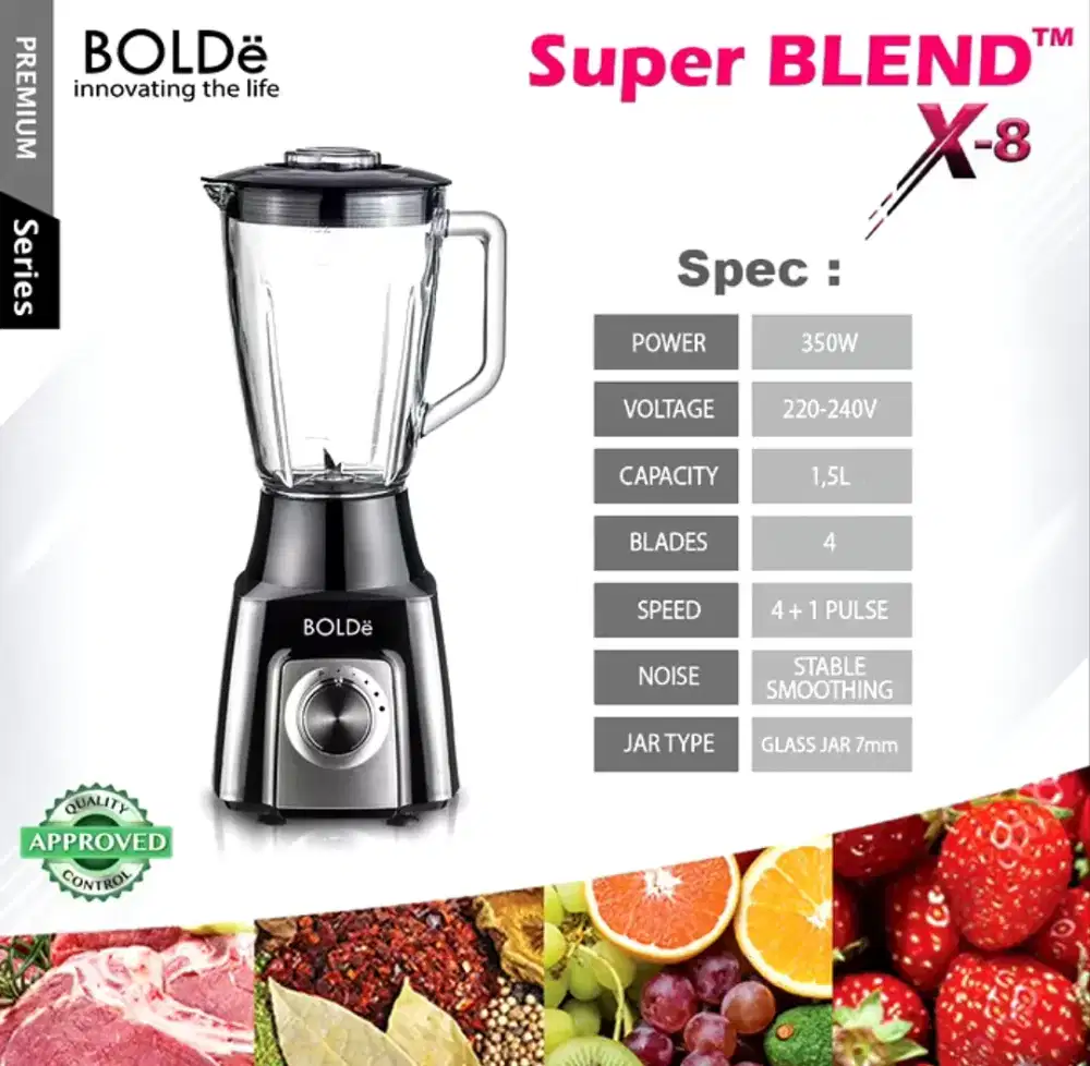 Blender BOLDe Super Blend x8