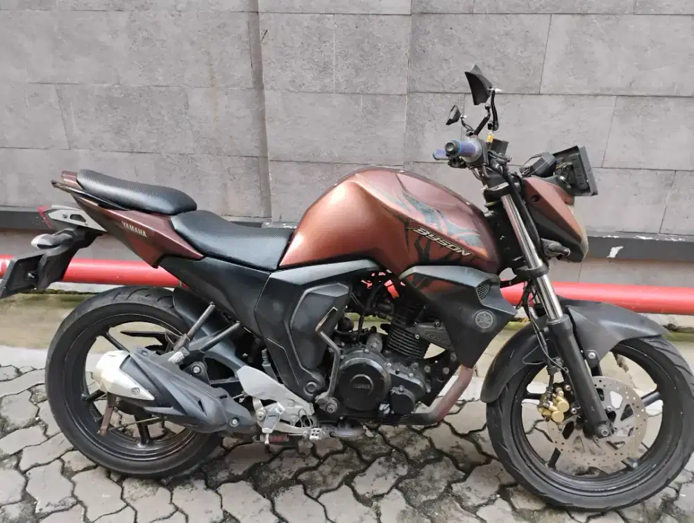 Yamaha Byson fi fz150 2017 cokelat motor sport