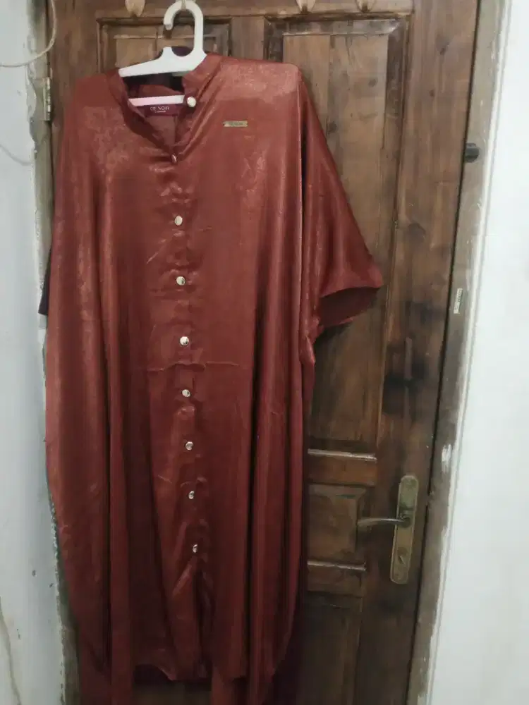 Kaftan Silk Burgundy
