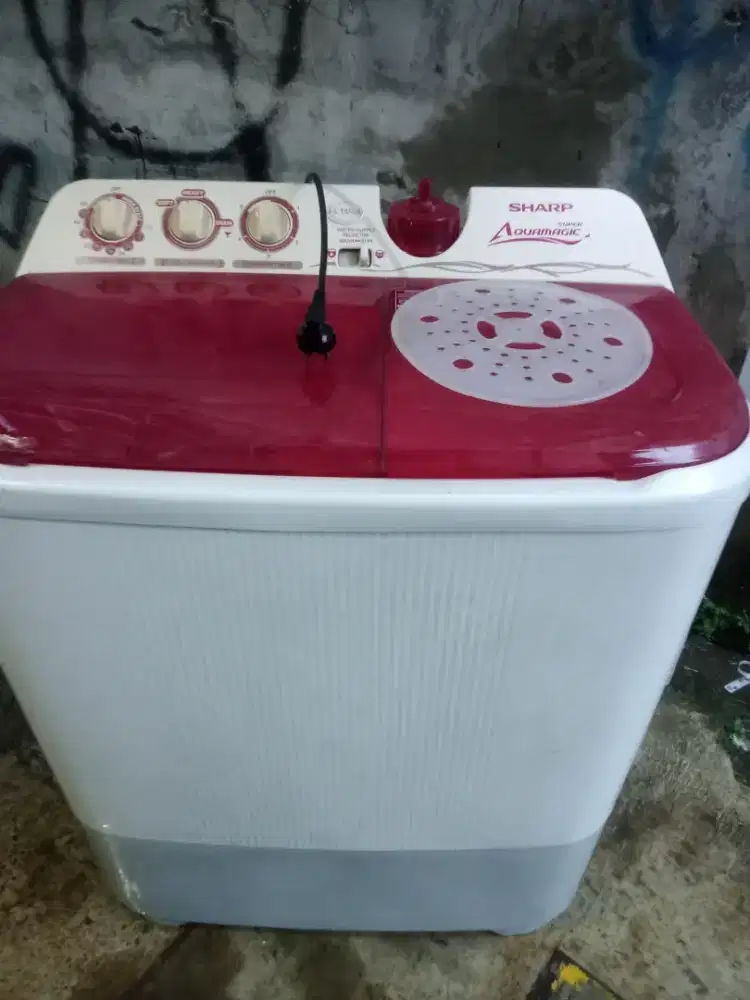 Jual mesin cuci 2 tabung normal semua