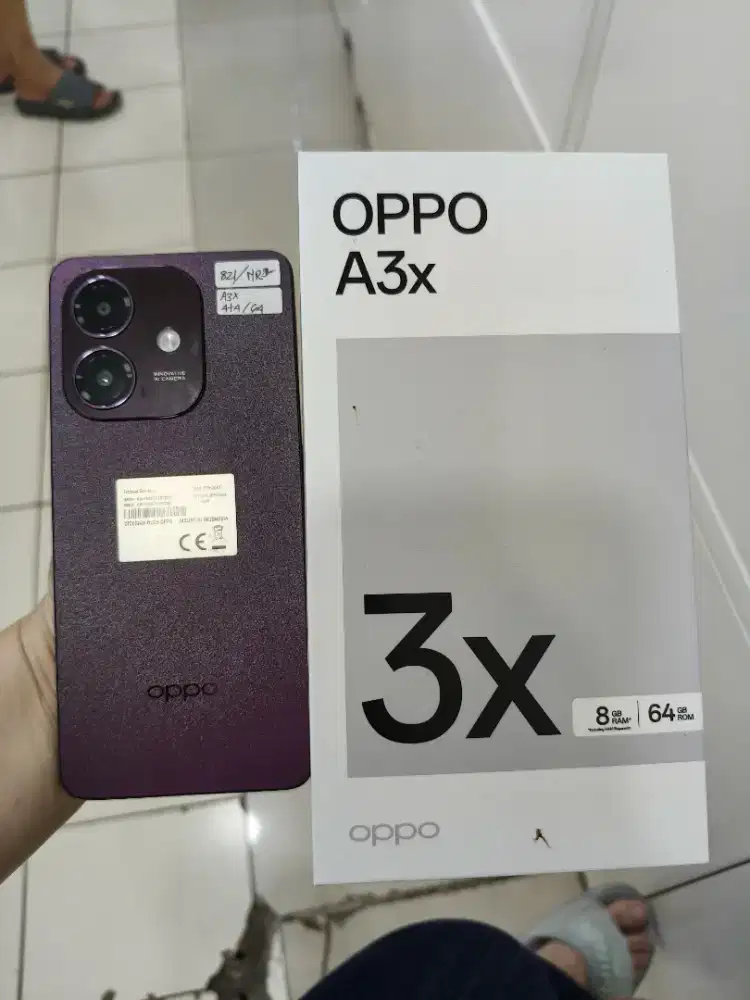 Seken Oppo A3X 4/64 Full set