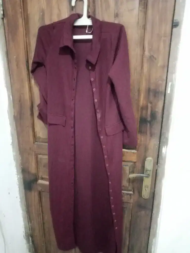 Long dress Knit Ukuran XL