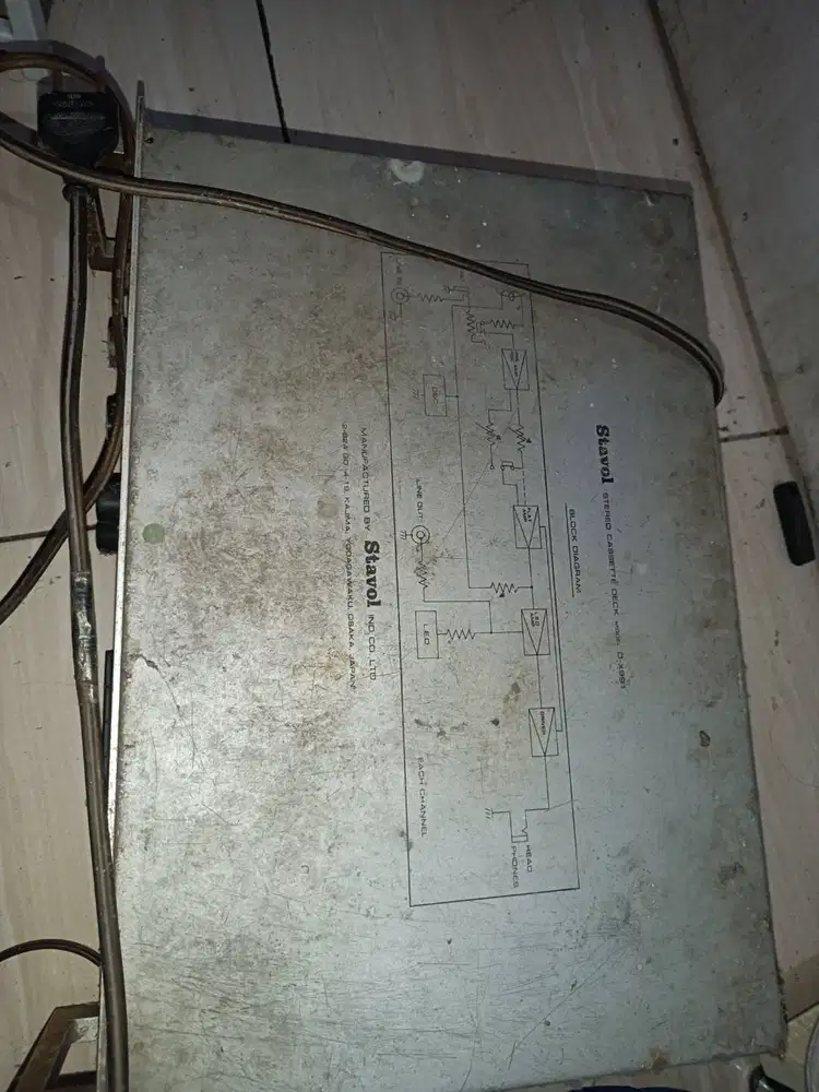 barngkali ada yang minat tape deck bekas