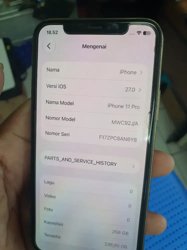 iPhone 11 pro 256gb batangan