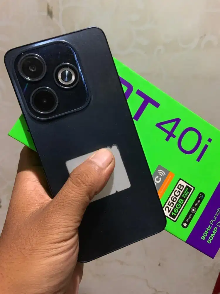 INFINIX HOT 40i NFC RAM 8/256GB FULL SET