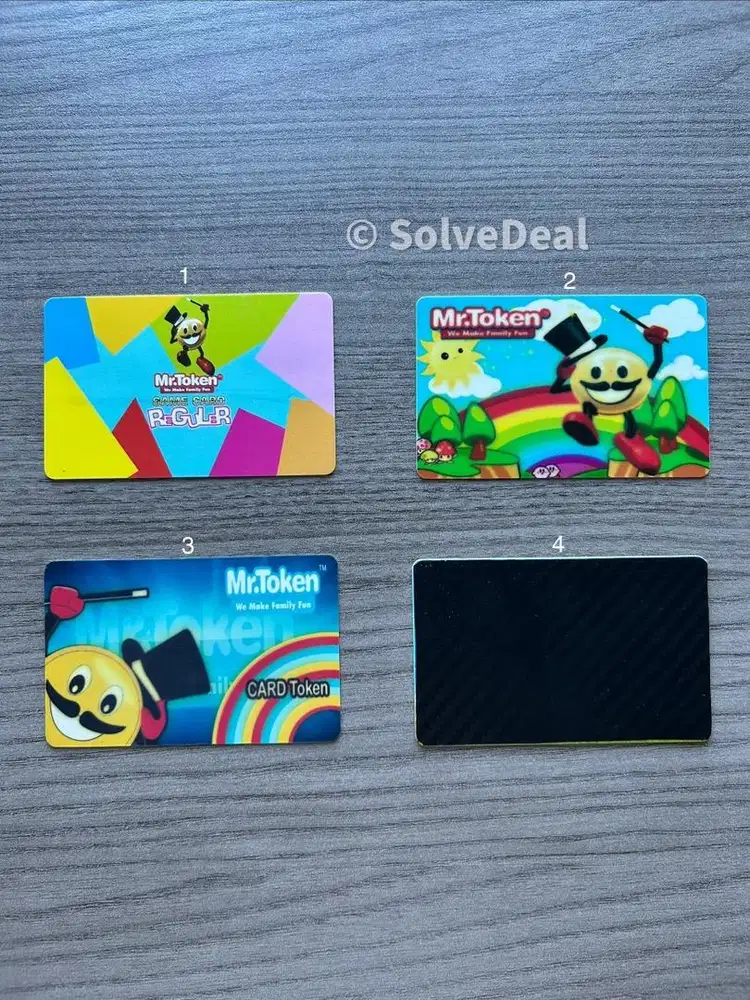 Kartu Mr Token Original Kartu Permainan Kartu Koleksi