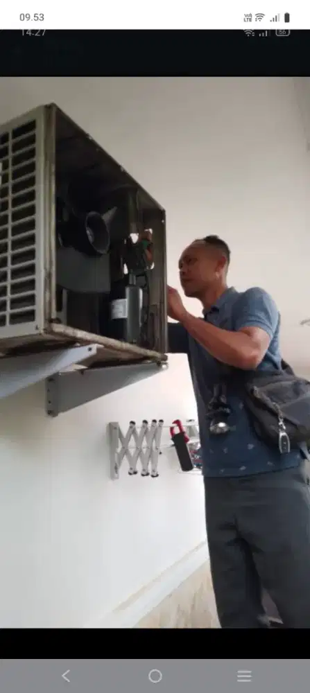 Jasa servis AC kulkas mesin cuci kompa air dll