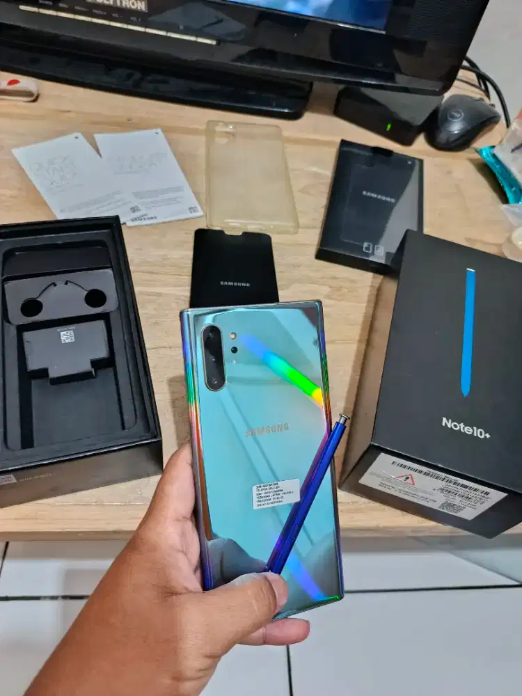 Jual Cepat Samsung Note 10 Plus 12/512 GB Second Murah