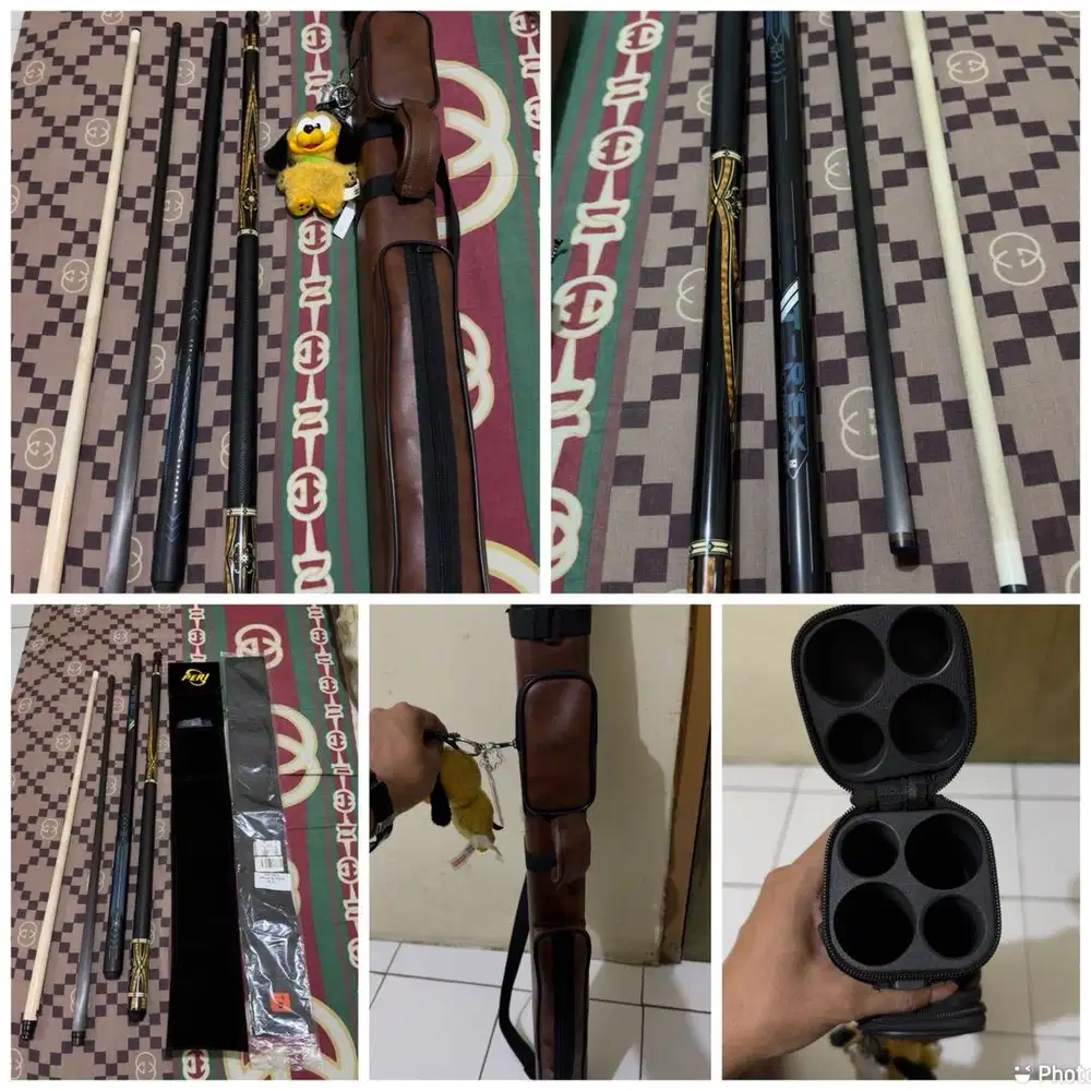 Stick Billiard Dan Tas nya