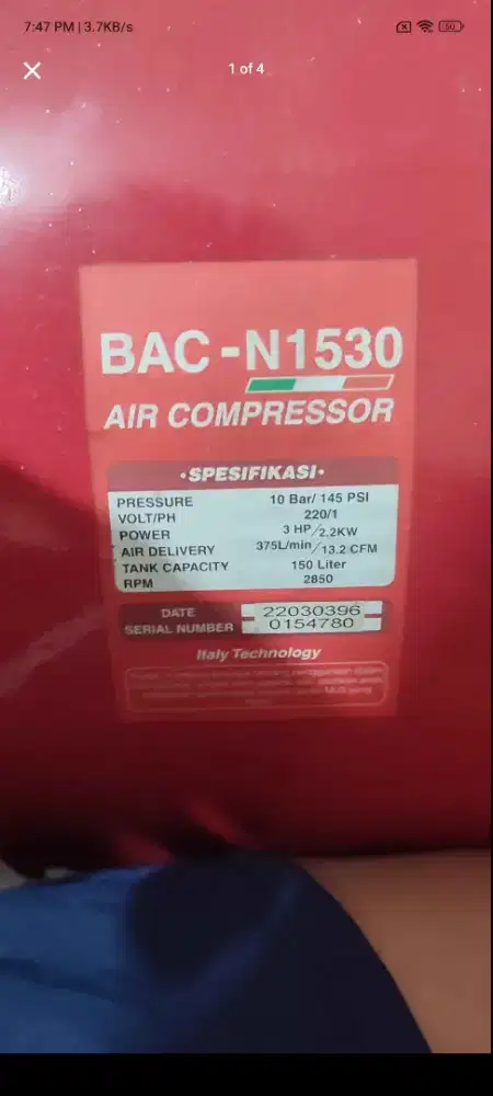 Kompresor NLG 3 HP