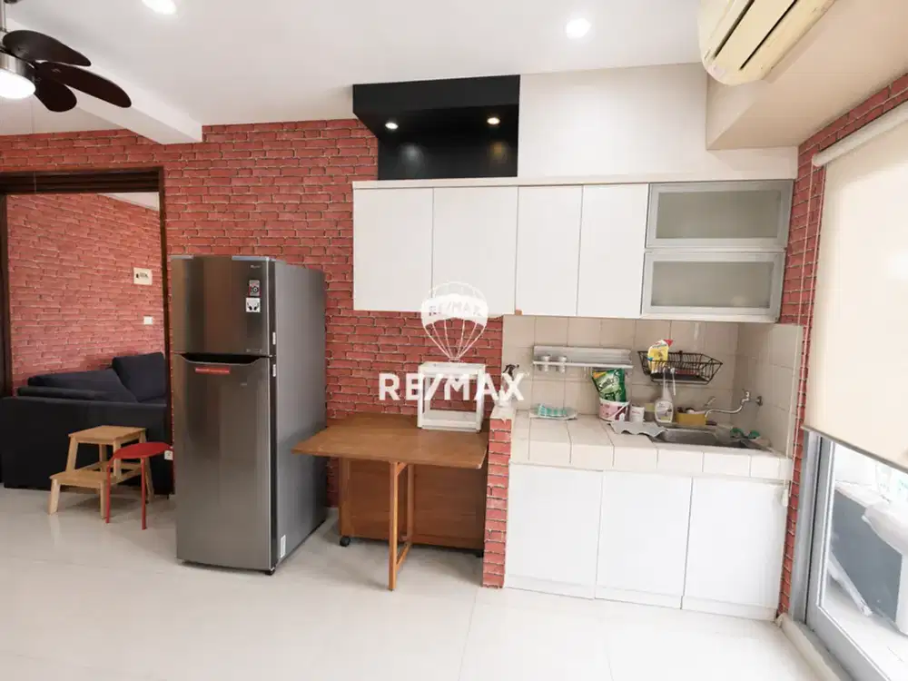 Disewakan 2BR Oak Tower A Pulo Gadung Lantai 16 - Keamanan 24 Jam, Gym, Pool, Jaklingko Dekat