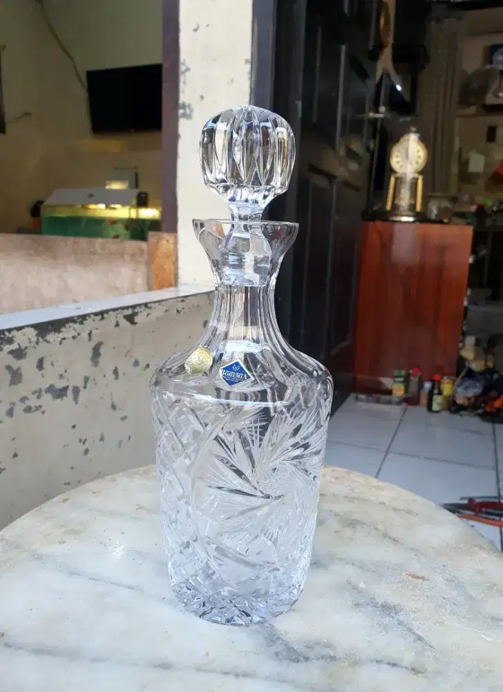 Botol Kristal Bohemia