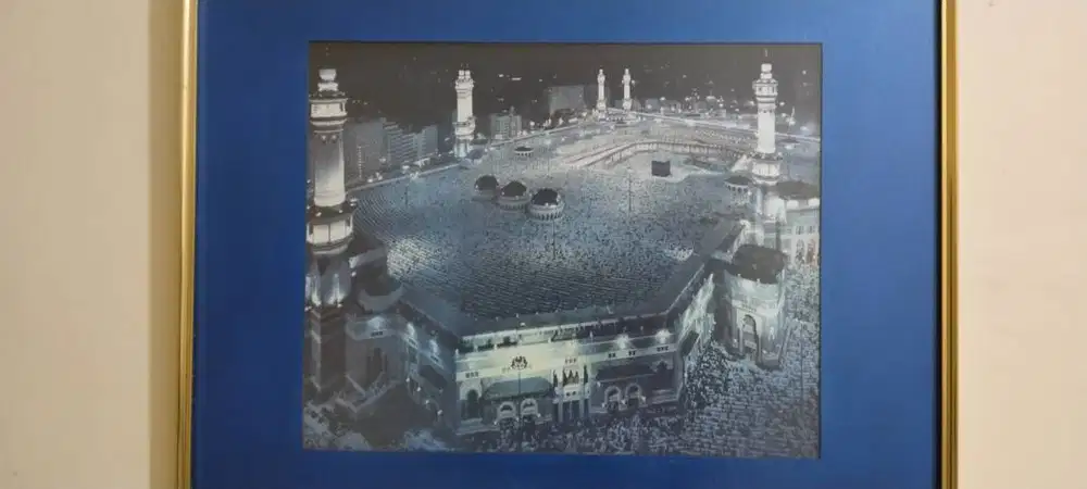 Dijual Hiasan Foto Ka'bah dalam Pigura Eksklusif