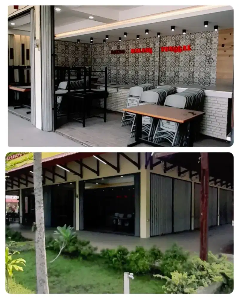 DISEWAKAN. RUKO PREMIUM.( Gandeng plong )1.1/2 Unit & 1 Lt. Rumbai