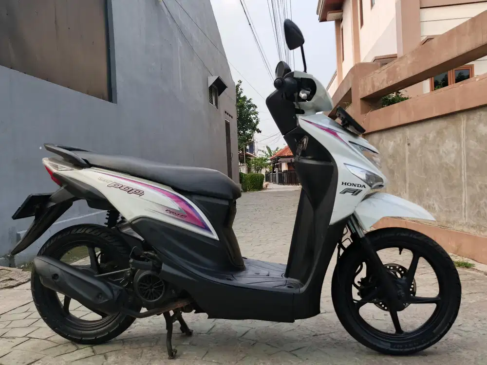 Honda beat pop 2015 stater tokcer halus mulus terawat