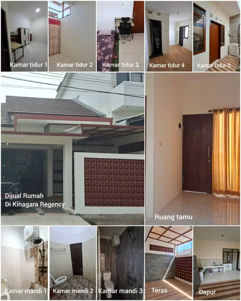 Dijual Murah Siap Huni Kinagara Regency (Nego sampai deal)