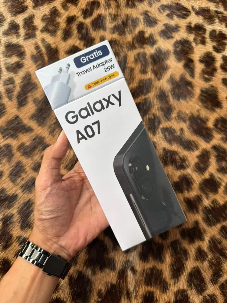New Galaxy A07 4/64GB Resmi (Black)