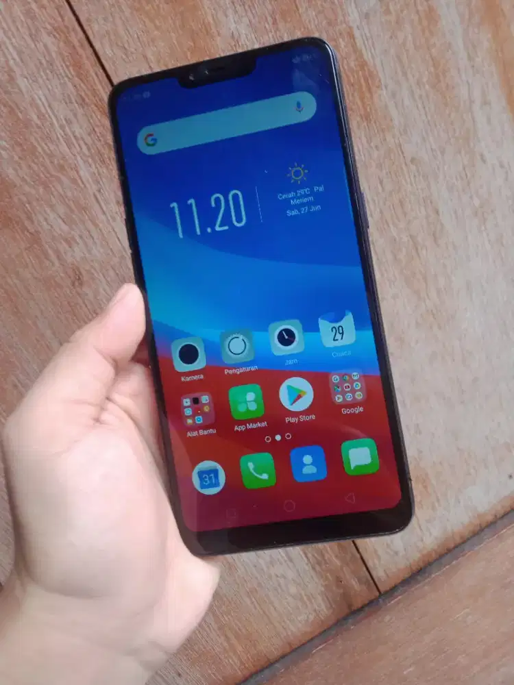Opo a3s ram 3/32 normal batangan aja minus pemakaian aja