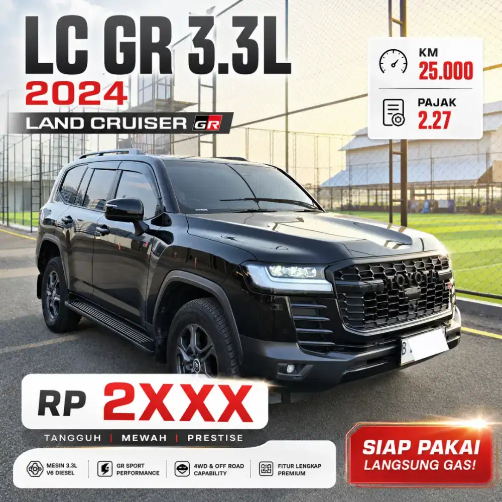 [FULL PPF] TOYOTA LANDCRUISER GR SPORT 2024