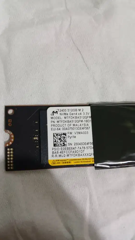SSD NVMe Gen 4 512GB