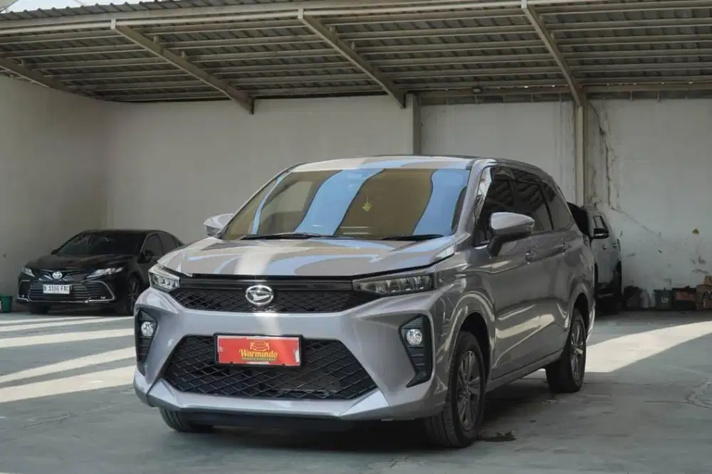 Daihatsu New Xenia 1.3 R CVT tahun 2022 Silver AT Matic DP minim