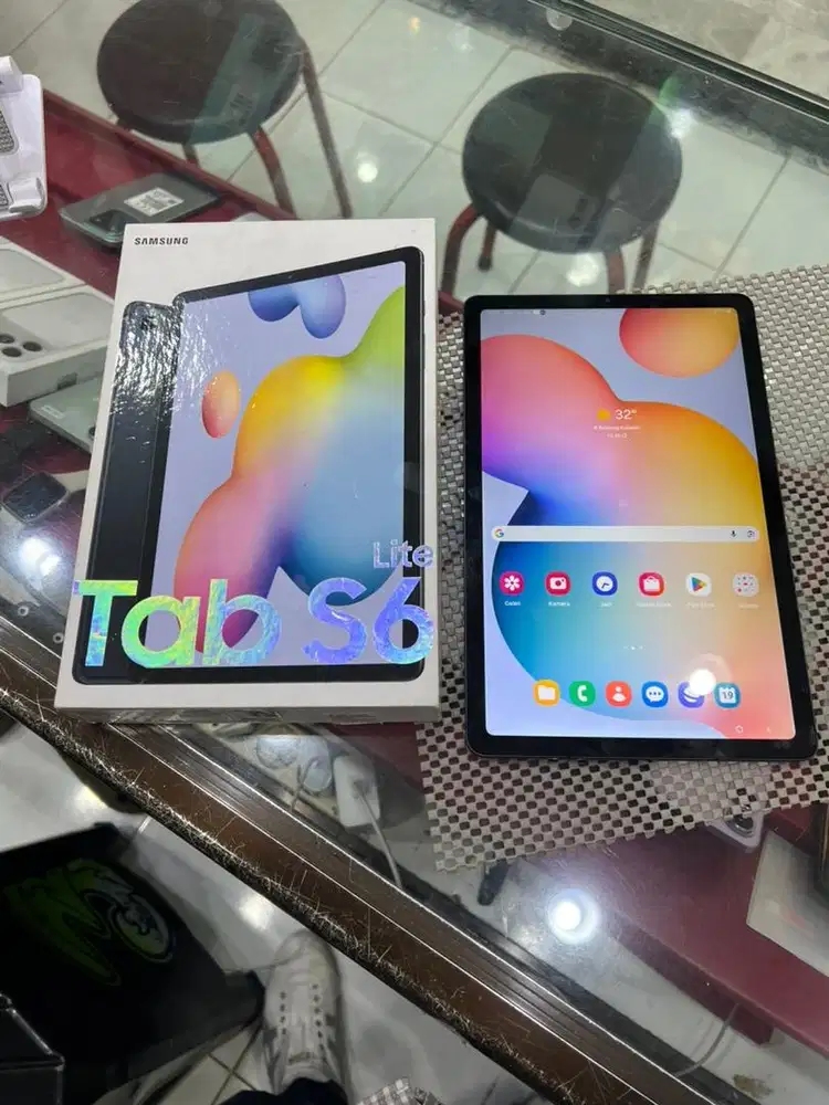 Samsung tab s6 lite 4g ram 4/128gb