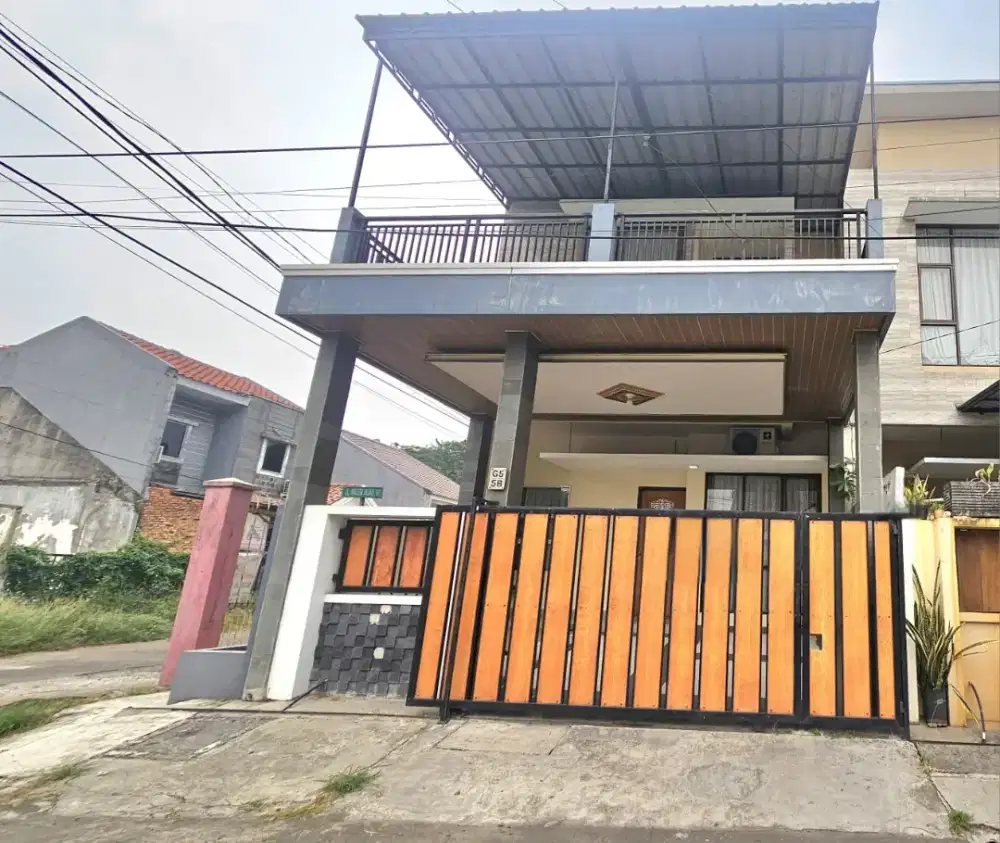 Rumah minimalia 2 lantai di bulevar hijau harapan indah bekasi