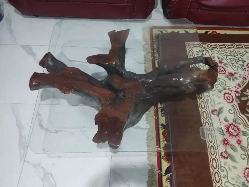 Meja kayu jati asli