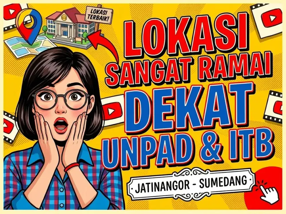 JUAL TANAH DI JATINANGOR, CIBIRU, CILEUNYI, SUMEDANG.