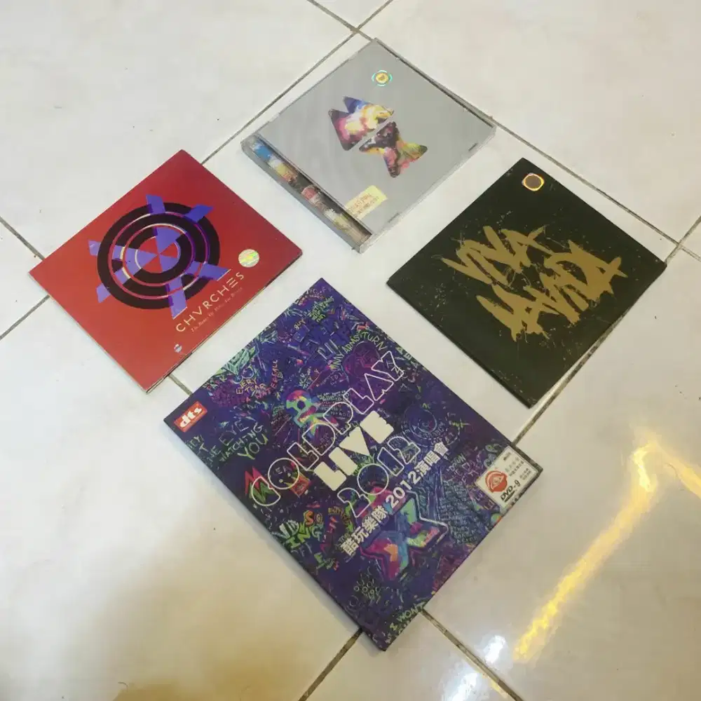 CD Coldplay (Bonus Chrvches)